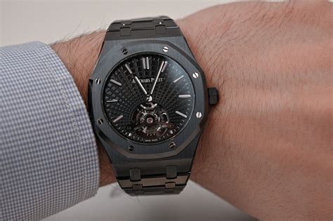 audemars piguet royal oak full black|audemars piguet royal oak price.